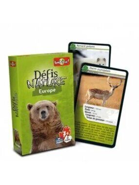 Bioviva Défis Nature- Europe -French Card Game New Sealed Ages 7+